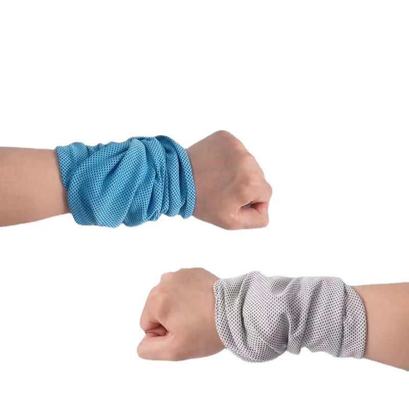 

Multi-Functional Cooling Neck Gaiter - Ice Silk Sports Scarf for Running & Outdoor, Lightweight Breathable for Hiking, Cycling