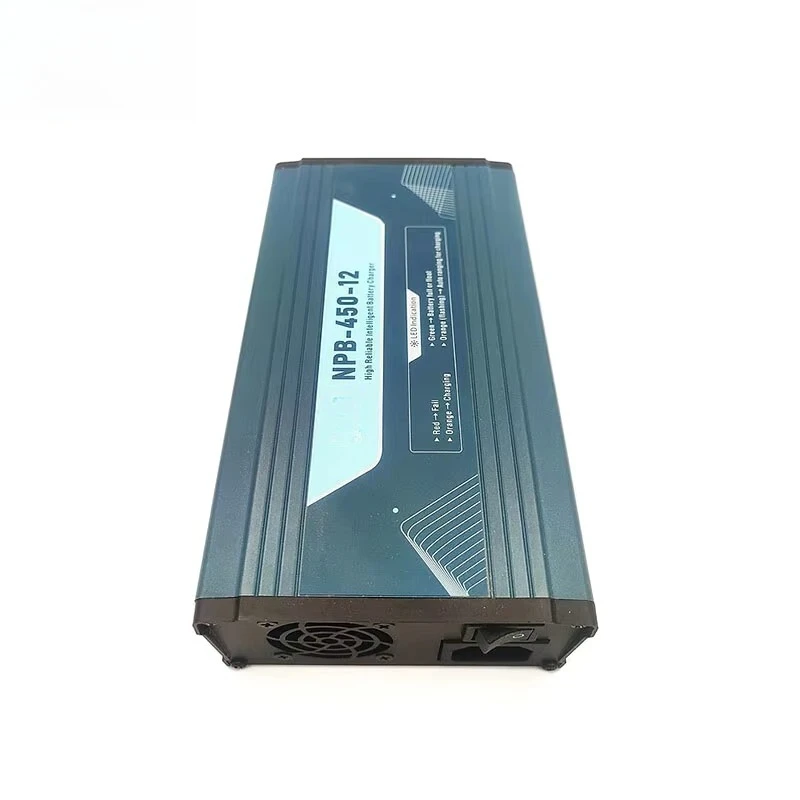 12/24 450W Single Output Battery Charger with CANBUS for Lead-acid Lithium Batteries 3-Year Warranty