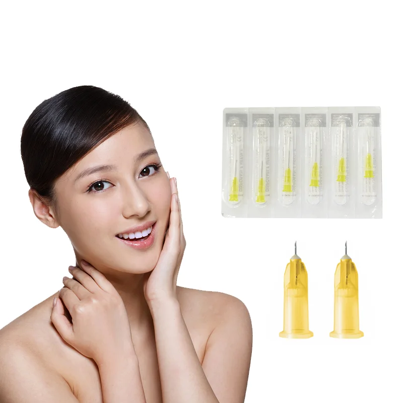 30G 4mm/13mm/25mm Painless Small Needle Korean Facial Beauty Ultrafine Syringes Needles Eyelid Tools