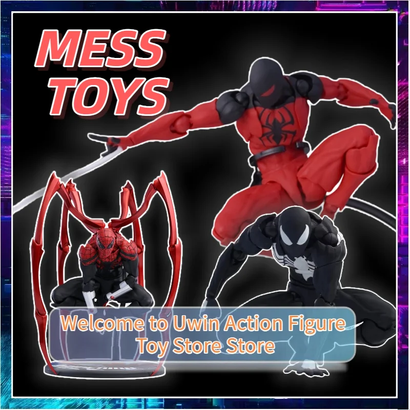 

Быстрая доставка: Фигурка Messtoys Chapter Parker Ultimate Neighbor Ultimate Spider-Man, подвижная модель Скарлет Спайдер-Мен, игрушка-подарок