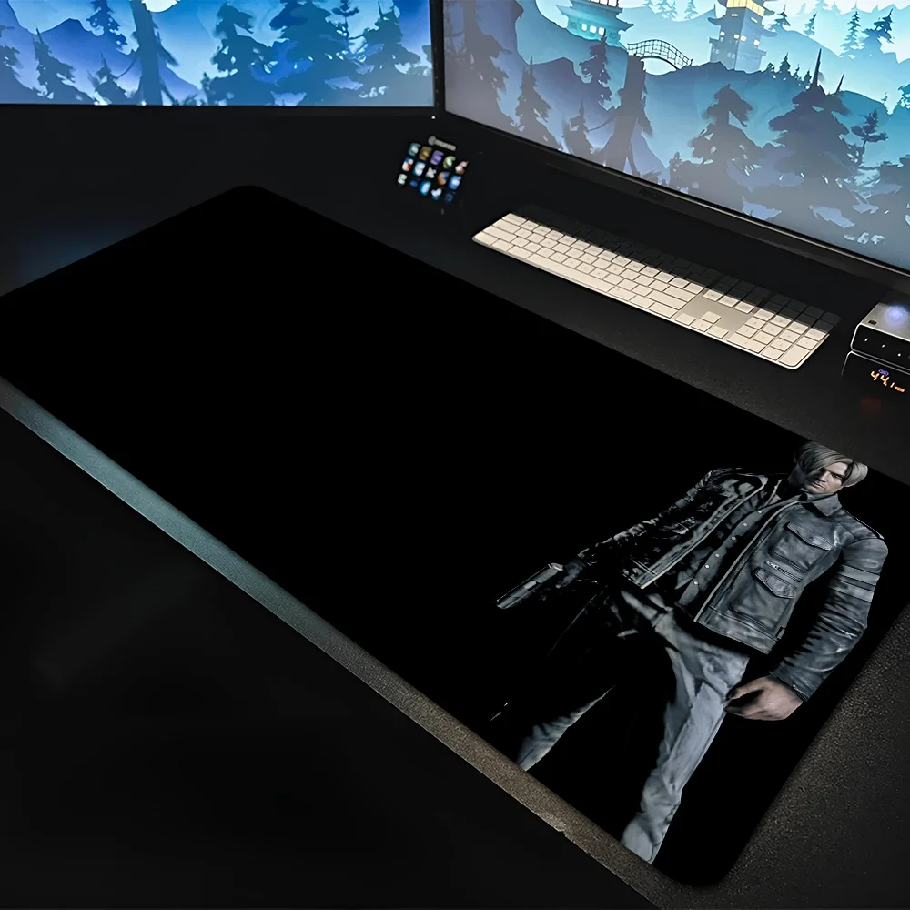 R-Resident Leon Kennedy Evil Non-slip Mouse Pad Suitable For Office Computers Laptops E-sports Game Desk Mats XXL Keyboard