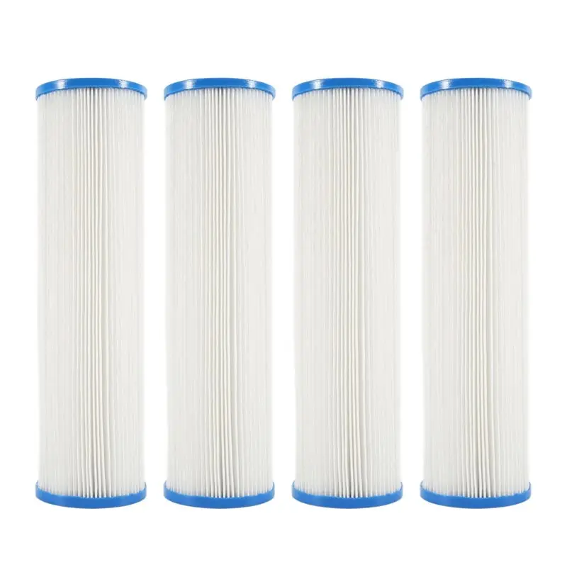 

【PRACTICAL ITEM】For Ice Bath Water Filter 10" X 2.5"(4 Pack) Pleated Sediment Filtration Filtrage For Ice Bath Tub Cold Plunge S