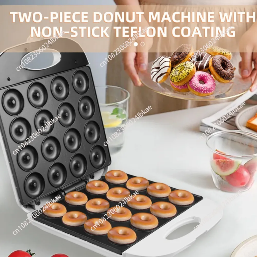 Breakfast Machine Donut Machine Household Bread Maker Double Side Heating 16-Hole European Standard 220V/American Standard 110V