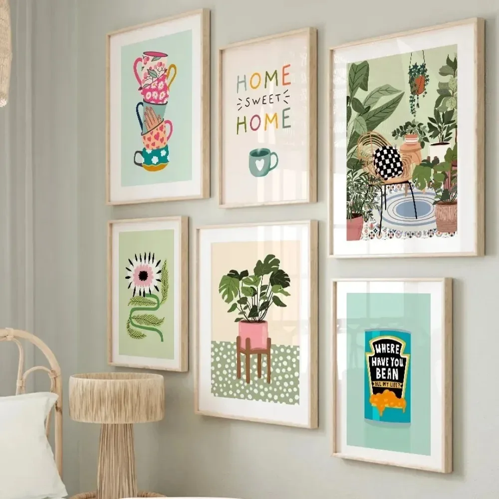 1PCS Frameless Canv…