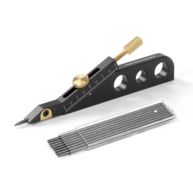 Guitar Nut Slot Marking Gauge, Precise String Spacing Tool for Acoustic & Electric Guitar Making