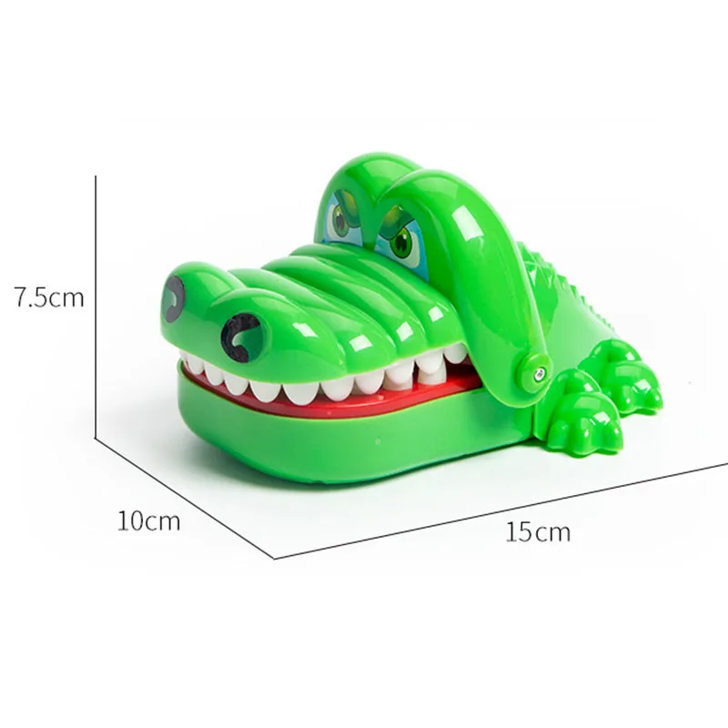 Cute Crocodile Snap Bite Finger Kids Children Family Group Game Fun Toy Gift Dentist Toy Biting Snapping Exciting Mouth Toys