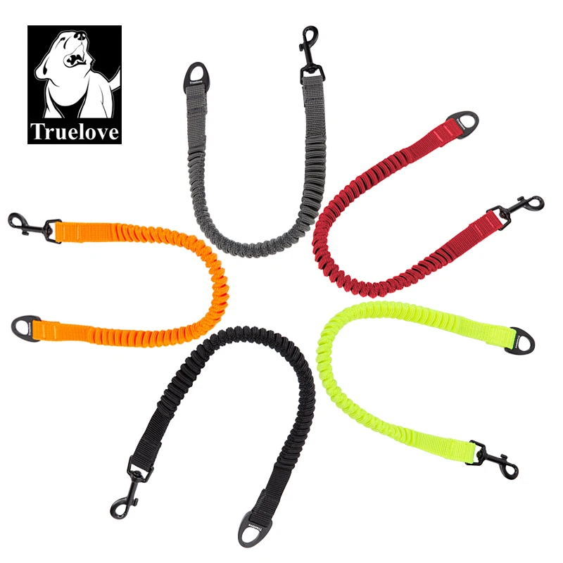 Truelove Pet Dog Leash Stretchable Elastic Buffer Nylon Seat Belt Can be Used with Chest Strap For All Varieties Pet TLL29712