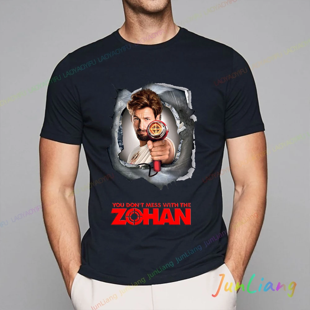 You Don’t Mess With The Zohan T-Shir Harajuku Men's Shirts Graphic Tee Y2k Clothes Original Mens T-shirts Clothing Shirt T-shirt