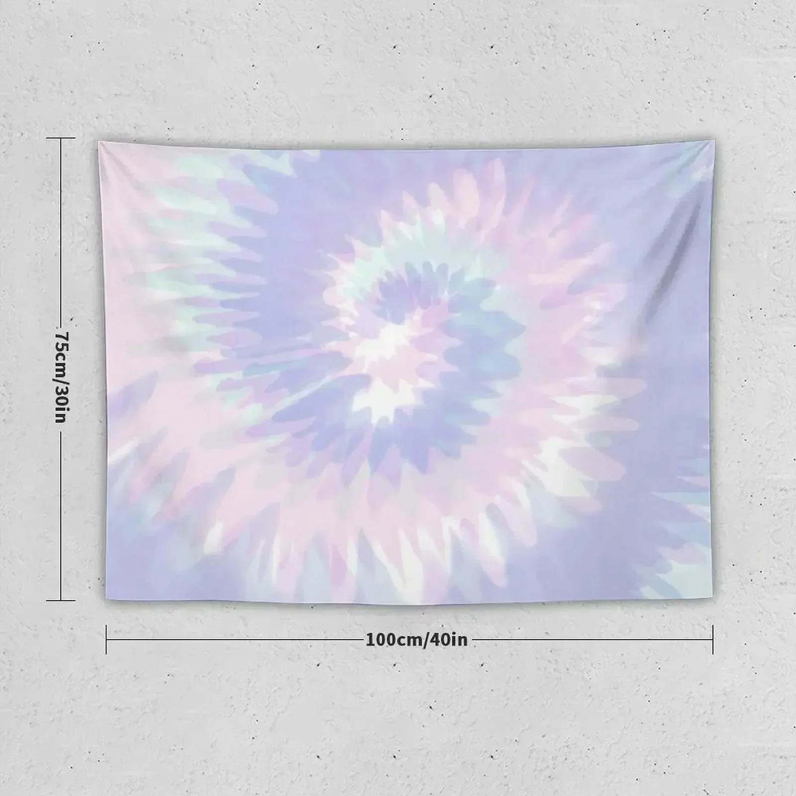 Pastel Tie Dye Tapestry Room Decor Aesthetic Decoration Wall Tapestry