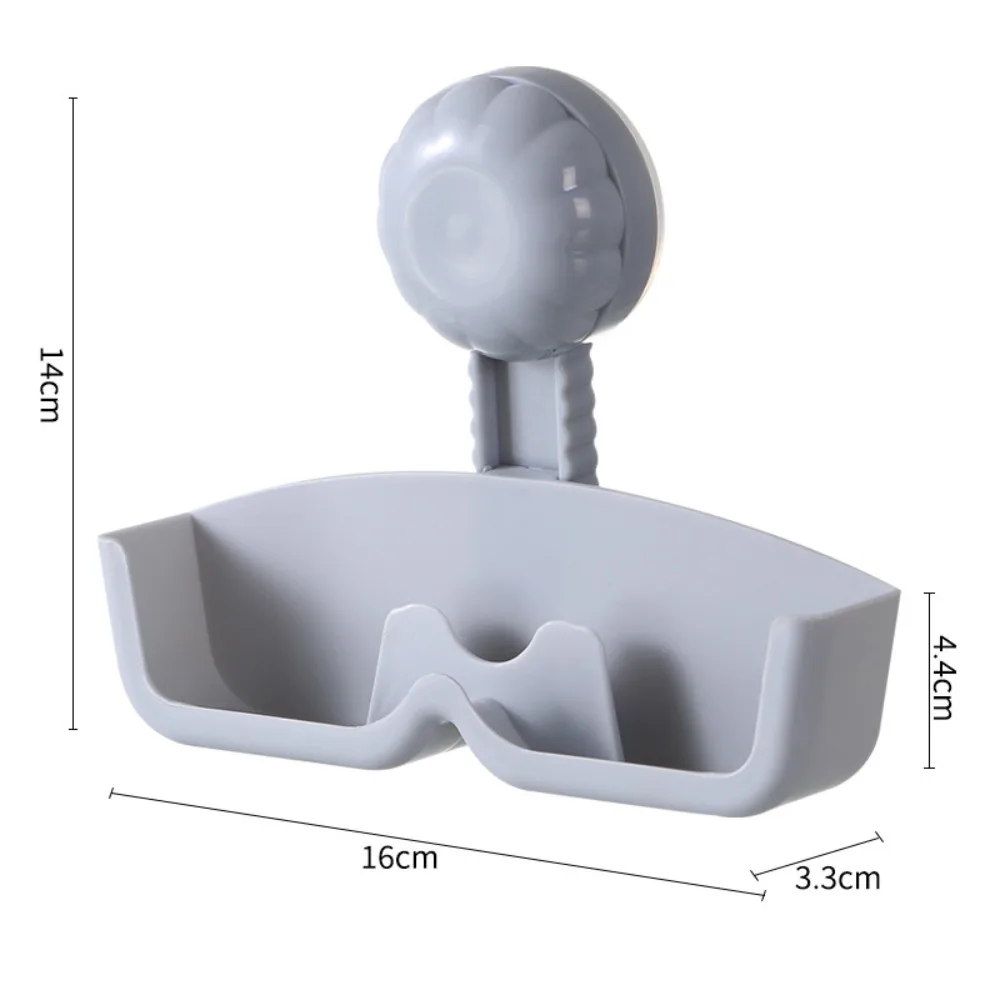 New Suction Cup Wall Glasses Holder Stable Removable Eyeglass Holder Wall Mounted Glasses Storage Rack Home Storage