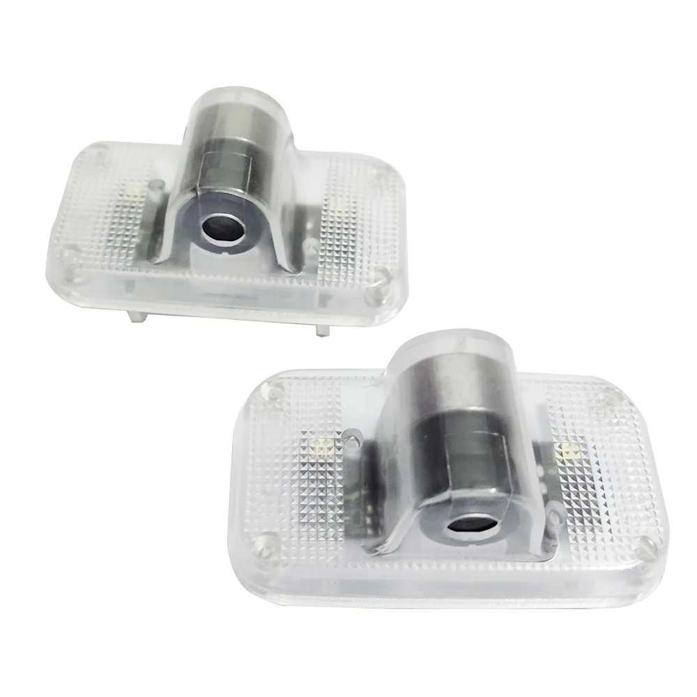 2Pcs LED Car Door Welcome Lights For Nissan Teana J31 2003 2004 2005 2006 2007 2008 Nismo Projector Accessories