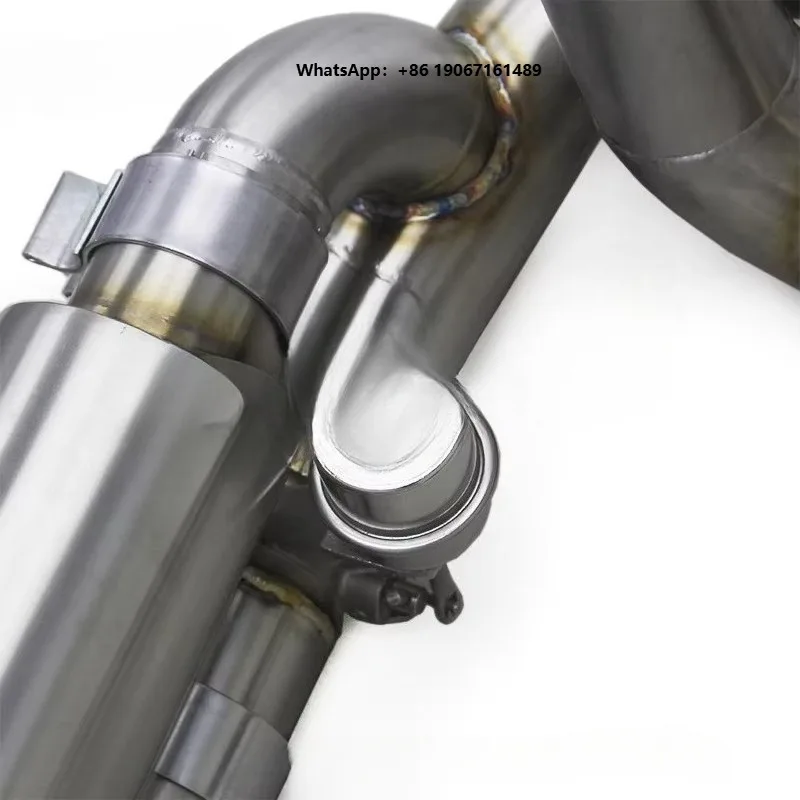 Tuning Full Exhaust System  Valved Muffler With Equal Length Manifold Header x006