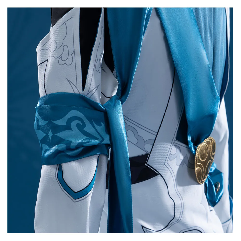 Honkai: ستار السكك الحديدية لوشا تأثيري حلي اكسسوارات ملابس هالوين كرنفال حفلة تنكر دعوى للكبار الرجال الذكور دور اللعب