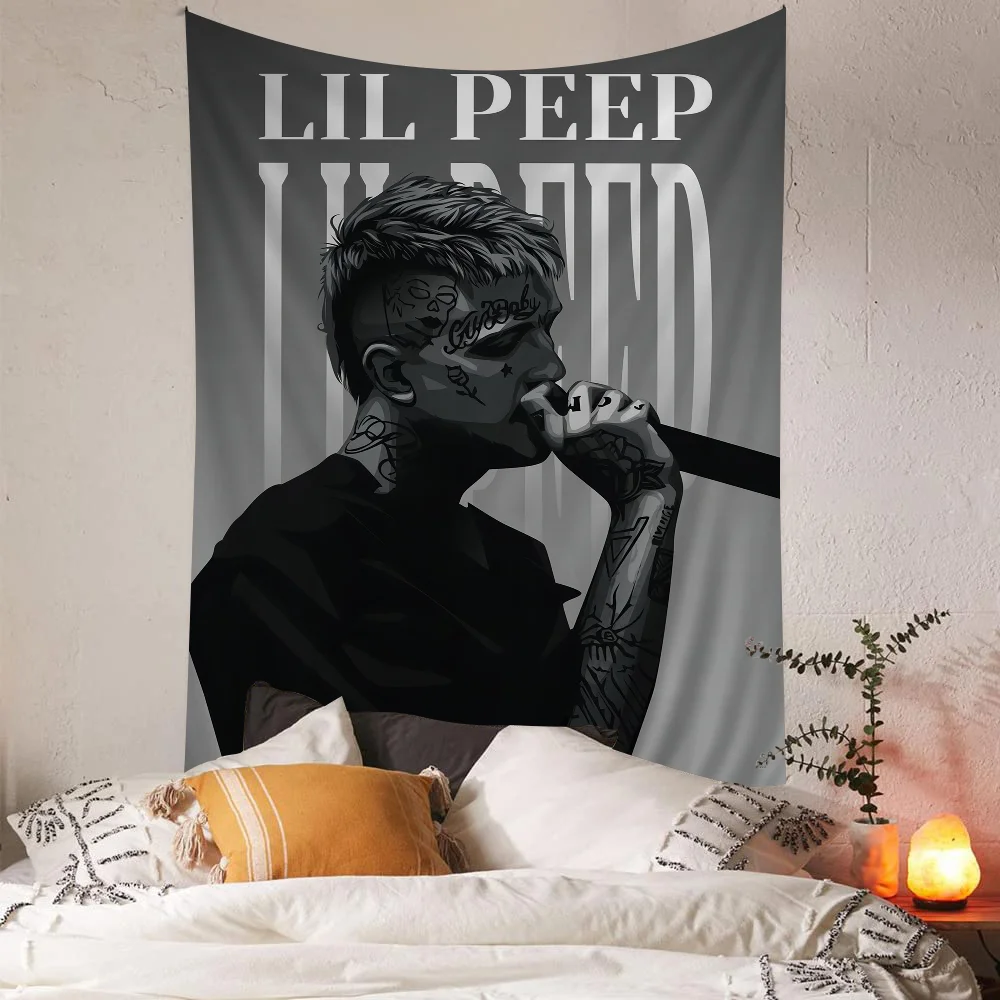 L-Lil P-Peep Hot Singer Self-adhesive Art Poster Whitepaper Prints Posters Artwork Home Decor