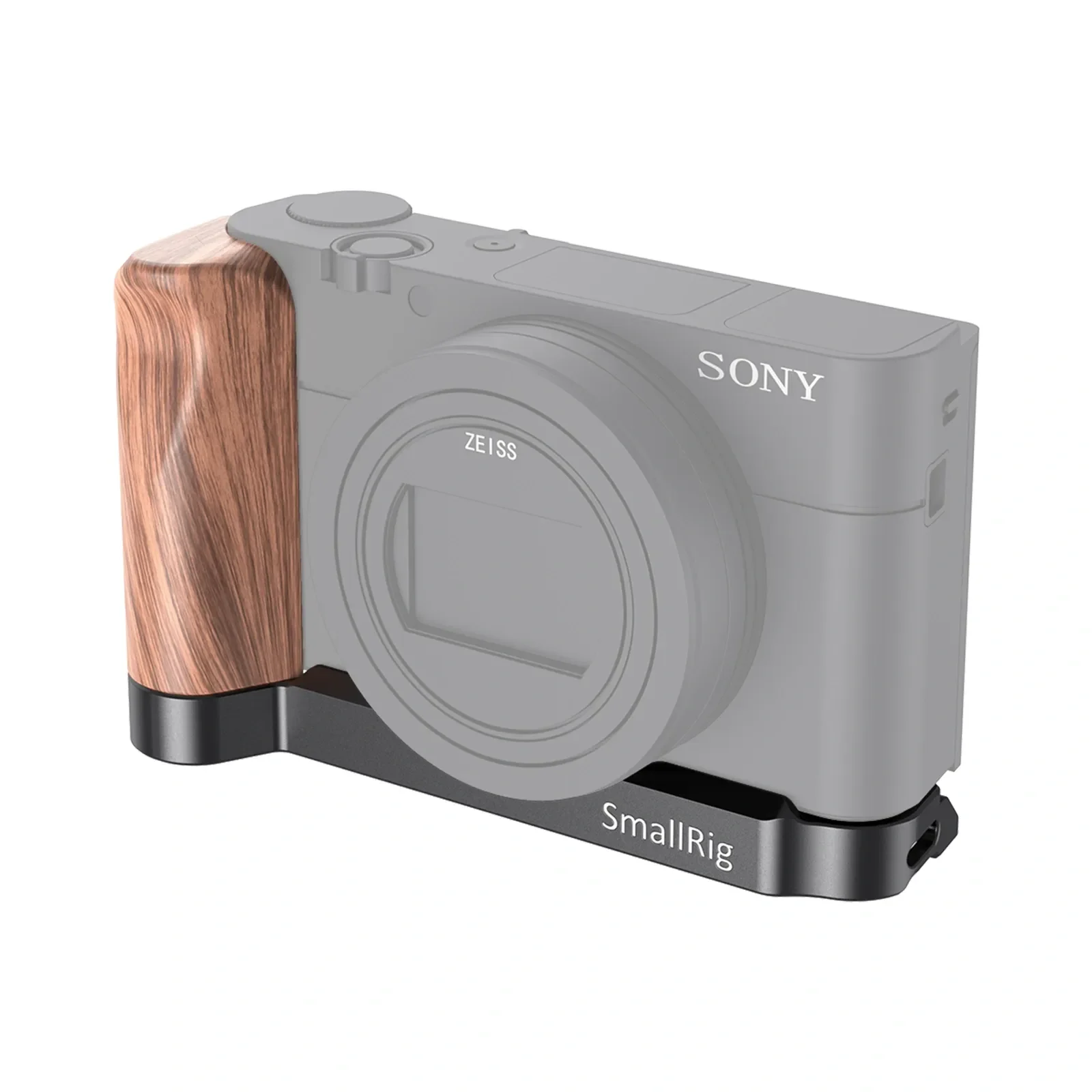 

SmallRig L-Shaped Plate With Wooden Grip for Sony RX100 III/IV/V(VA)/VI/VII L Bracket Plate With Wooden Handgrip - 2467