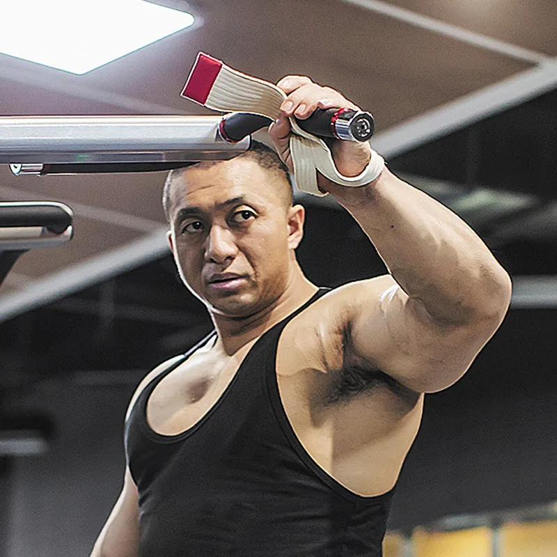 سوار معصم لدعم اللياقة البدنية وحزام سحب صلب لرفع الأثقال وحزام دعم سحب أفقي مضاد للسقوط #4