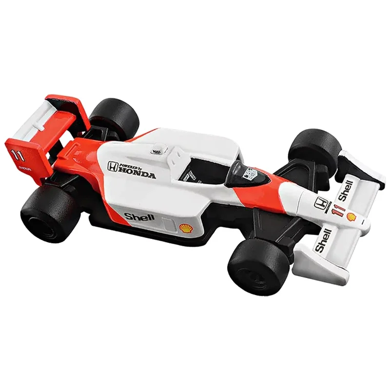 TAKARA TOMY TOMICA TPR F1 coche de carreras Honda MP4 modelo de aleación, colección infantil de juguetes decorativos, para regalos navideños infantiles