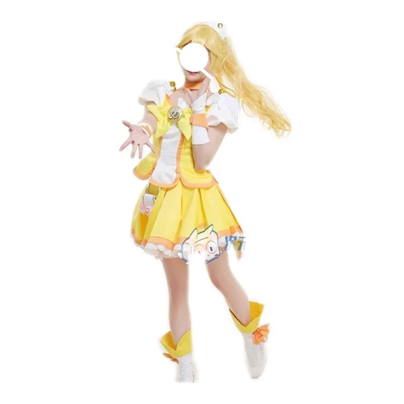 

Cure Peace Cosplay Costume Carnival Halloween For Cosplay Fans Girls