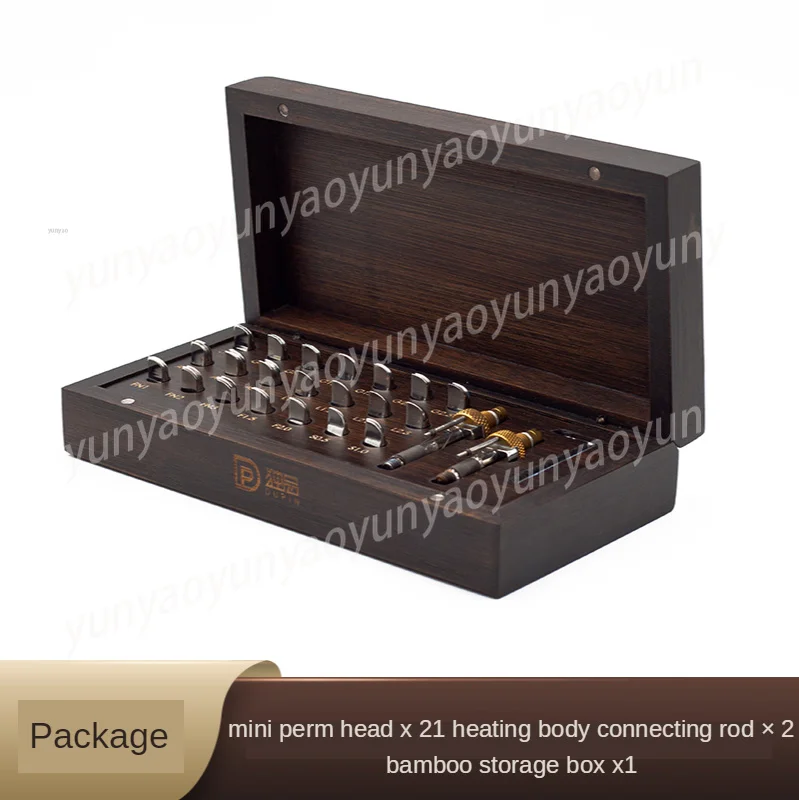 

21Pcs M8 Thread Mini Hot Edge Iron Heads Used for Leather Craft Edge Press and Ironing