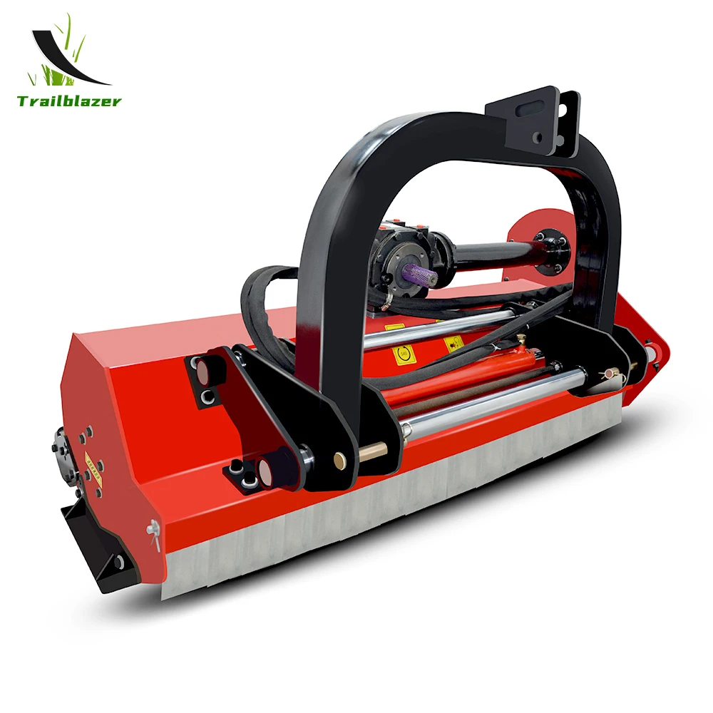 Tractor Flail Mower with Sideshift Function 40-100HP Bush Mower for Shrub Branches Forestry Machine