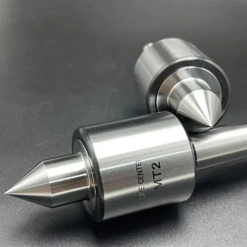 MT1 MT2 MT3 High-precision Rotary Center Lathe Taper Handle Movable Thimble MT2 Alloy Double Tip Center