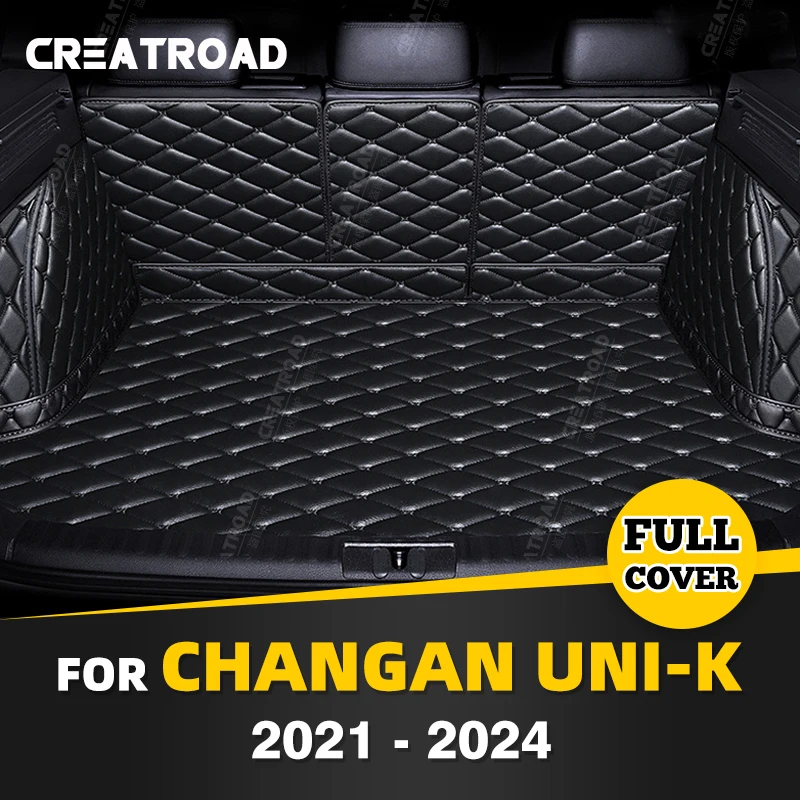 

Для CHANGAN UNI-K New Energy 2022 2023 2024, автоматический коврик для багажника с полным покрытием, автомобильный чехол, подкладка для багажника, аксессуары для интерьера