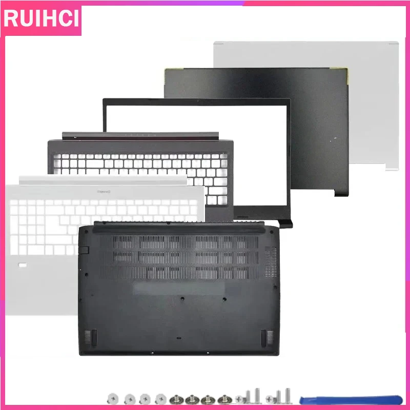 Carcasa para Portátil ACER Aspire 7 A715-41G A715-42G A715-74G A715-75G N19C5, Cubierta Trasera LCD/Marco Frontal LCD/Cubierta Inferior