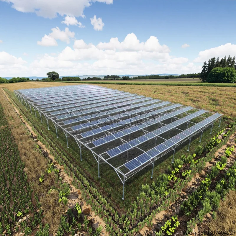 Kseng Farm Solar Mount Agriculture Solar Farm Ground Mount Racking Solar Farm Mounting System