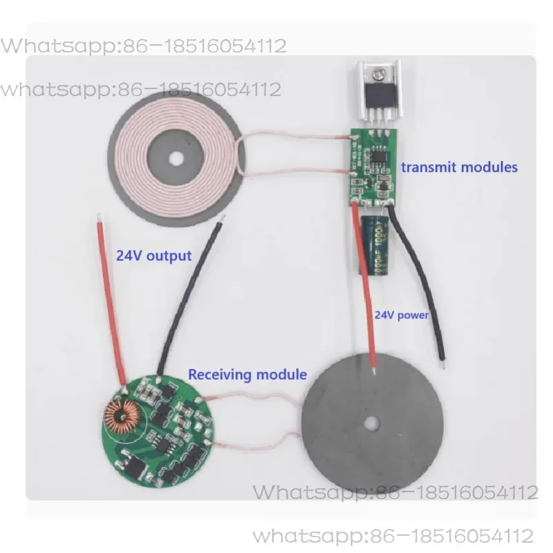 

С магнитным листом 24V1.2A Сильноточный модуль беспроводного зарядки XKT801-50