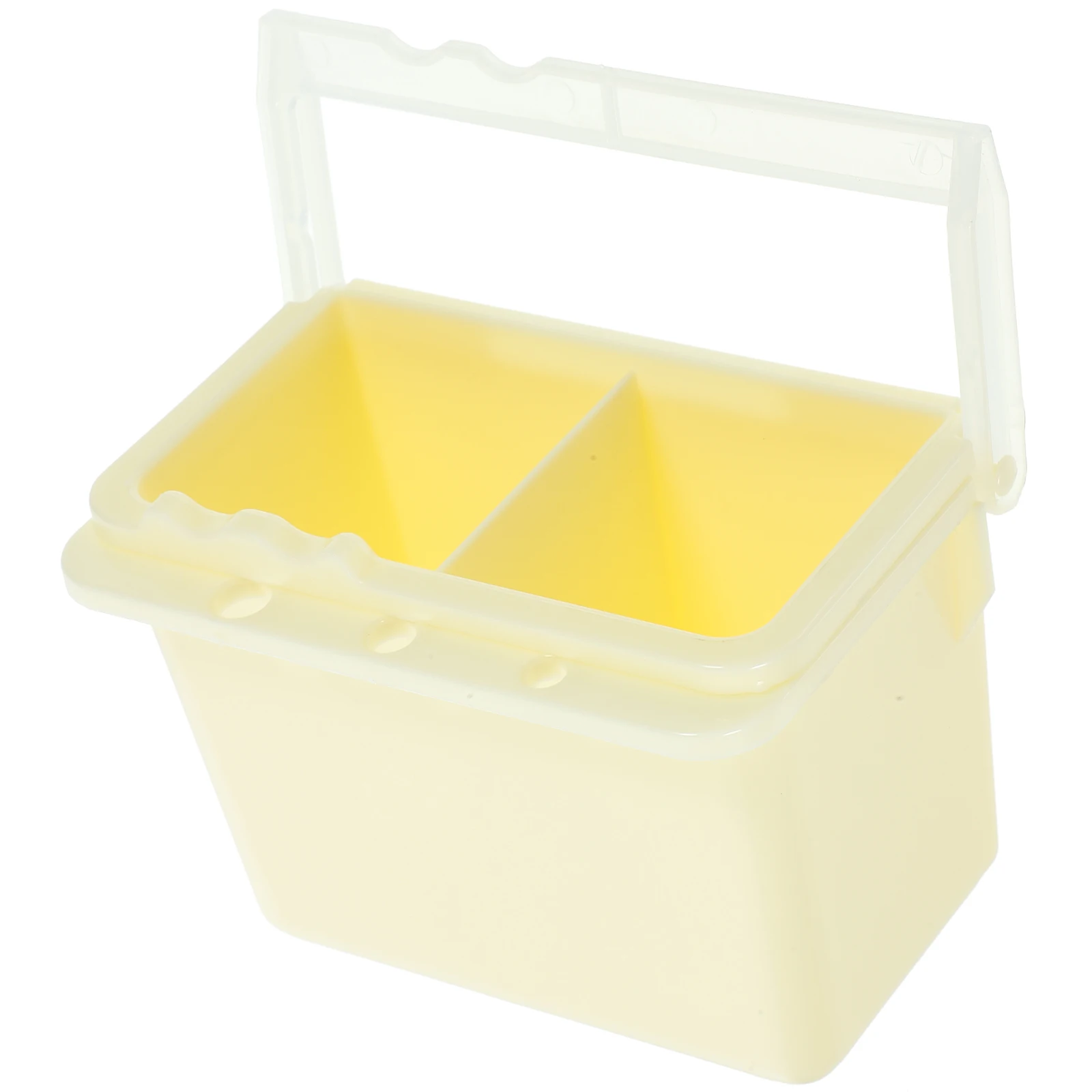 

Multifunctional Brush Washer Detachable 3 Buckets Space Saving Portable Art Supplies Painting Tool Plastic Wash Bucket
