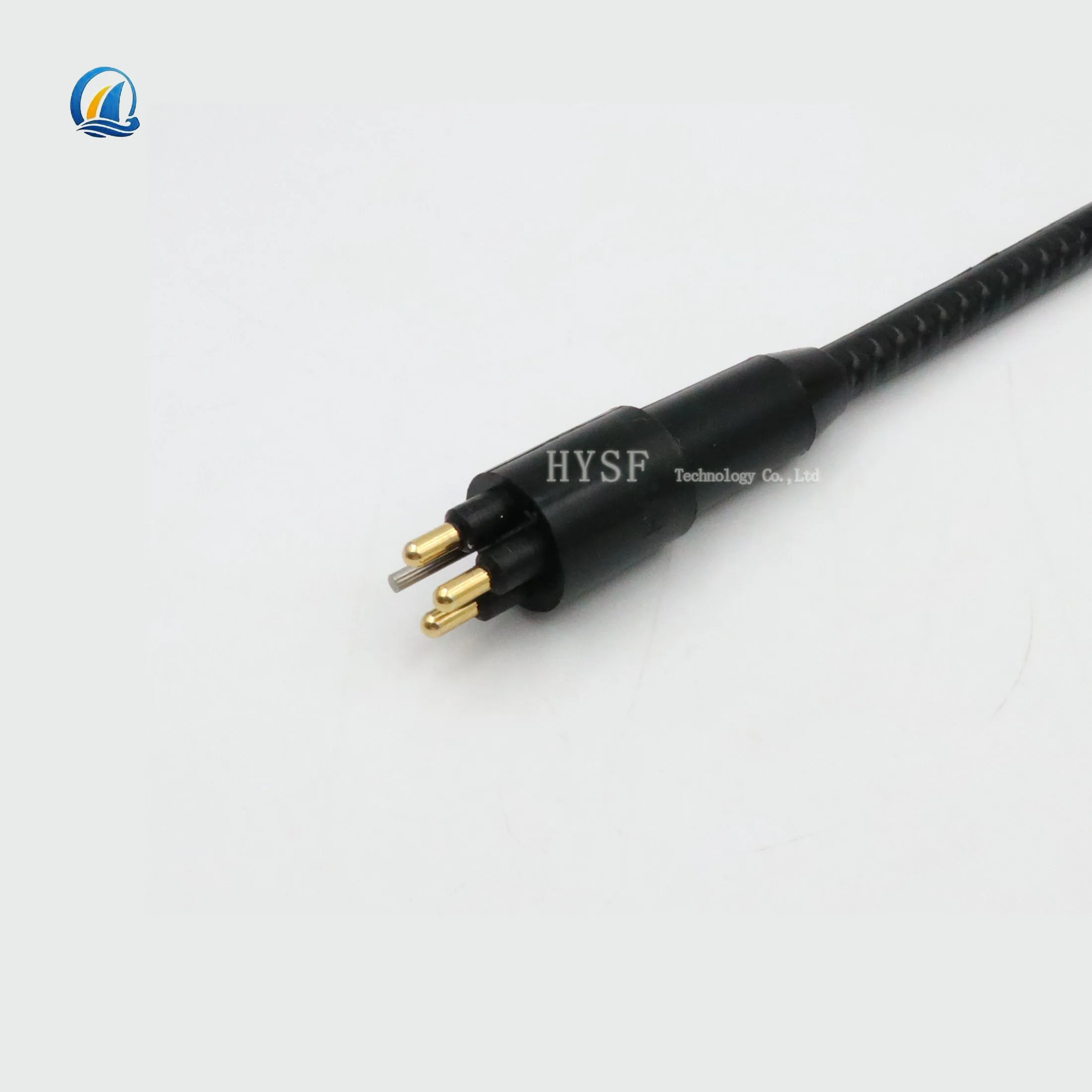 Micro L-angle 3-core Watertight Cable Deep Water Connector MCBHRA3M MCILRA3F