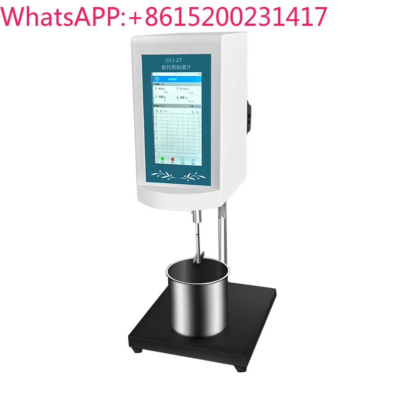 

Stormer Viscometer Paint Coating Latex Paint Oil Testing Rotor Viscosity Digital Display KU Value Viscosity Tester
