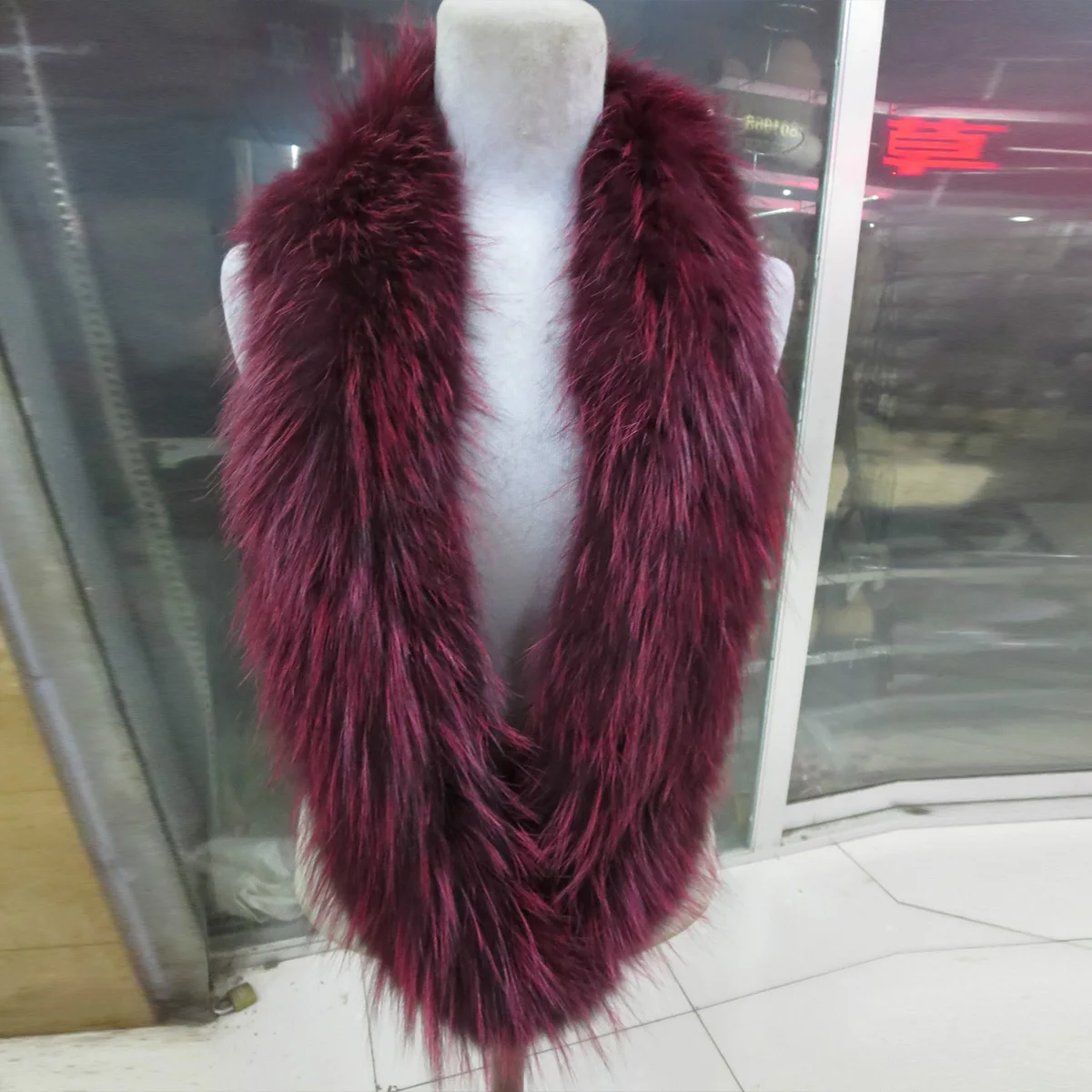 

Real Fur Fox Scarf Men Woman Warm Natural Fur Shawl Soft Headscarf Super Gray Fox Scarf Fur Winter Accessories For Women