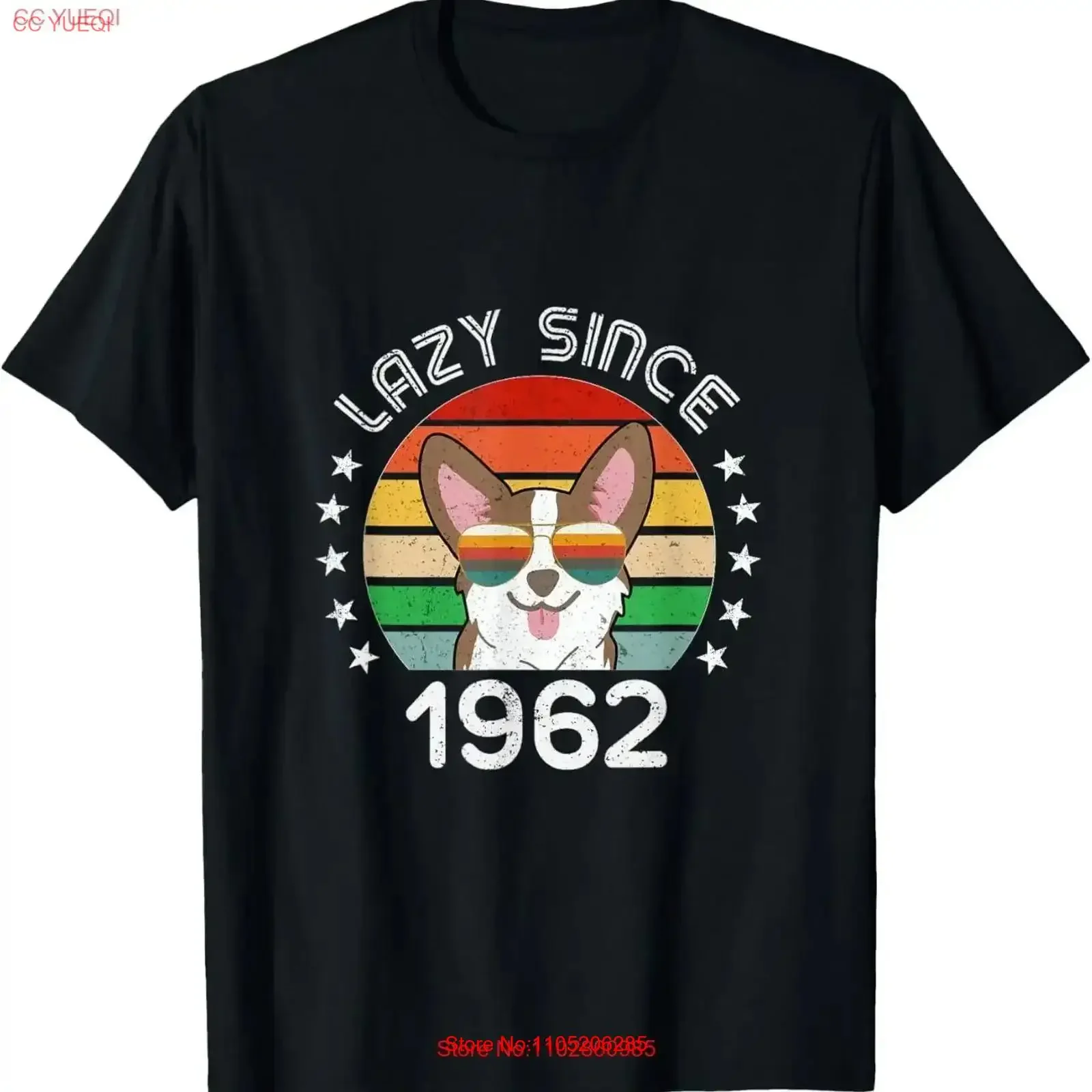 1962 camiseta de cumpleaños para hombres y mujeres vintage lavado gráfico ligeramente versátil ropa de calle cómoda homme vintage lavado