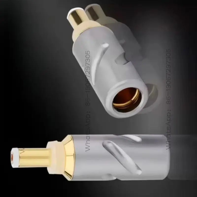 2359 24K Gold-plated DC21/25DC5.5 * 2.1mm * 2.5 DC DIY Power Plug Socket