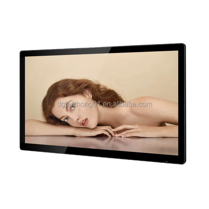 شاشات إعلانية LCD للسبورة البيضاء الرقمية مقاس 32 بوصة، شاشة عرض إعلانية داخلية #4