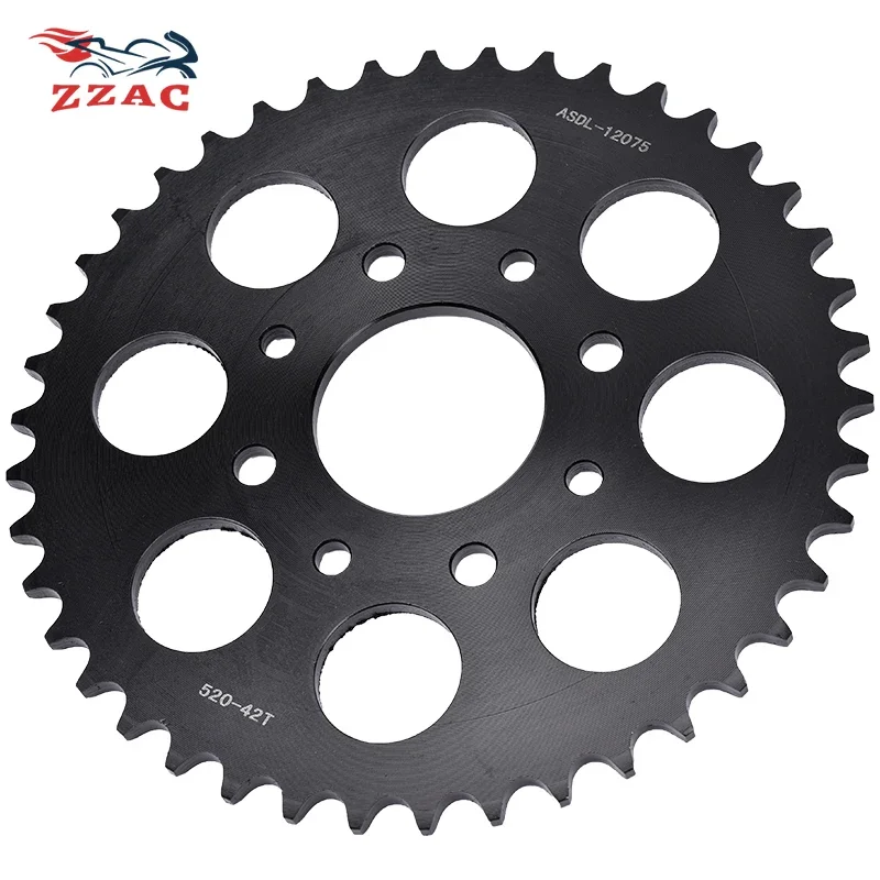 520 42T Motorcycle Rear Sprocket Staring Wheel For KT/M 200 Du/ke DU/KE200 2012-2014 2013 125 Du/ke DU/KE125 2011-2013 2012