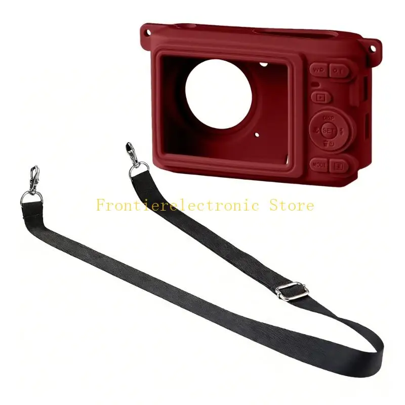 G8DB Shock Absorbing Silicone Case For PIXPRO FZ45 Easy To Clean Comfortable Grip