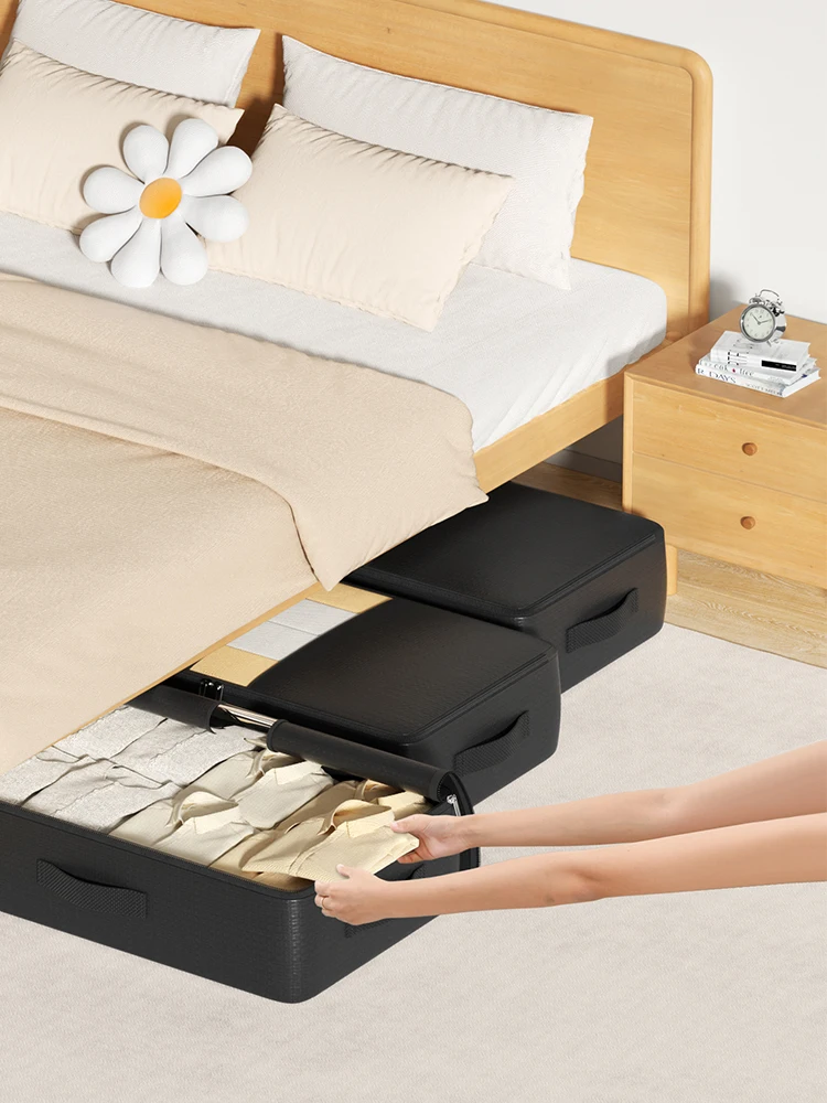Heavy duty under bed clothing storage bag Foldable quilt storage bag quilt storage bag Large capacity dust bag Bedroom organizer