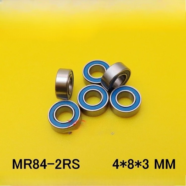 สแตนเลสรุ่นรถแบริ่ง SMR84ZZ MR84ZZ MR84-2RS L-840 WBC4-8 4*8*3 มม.