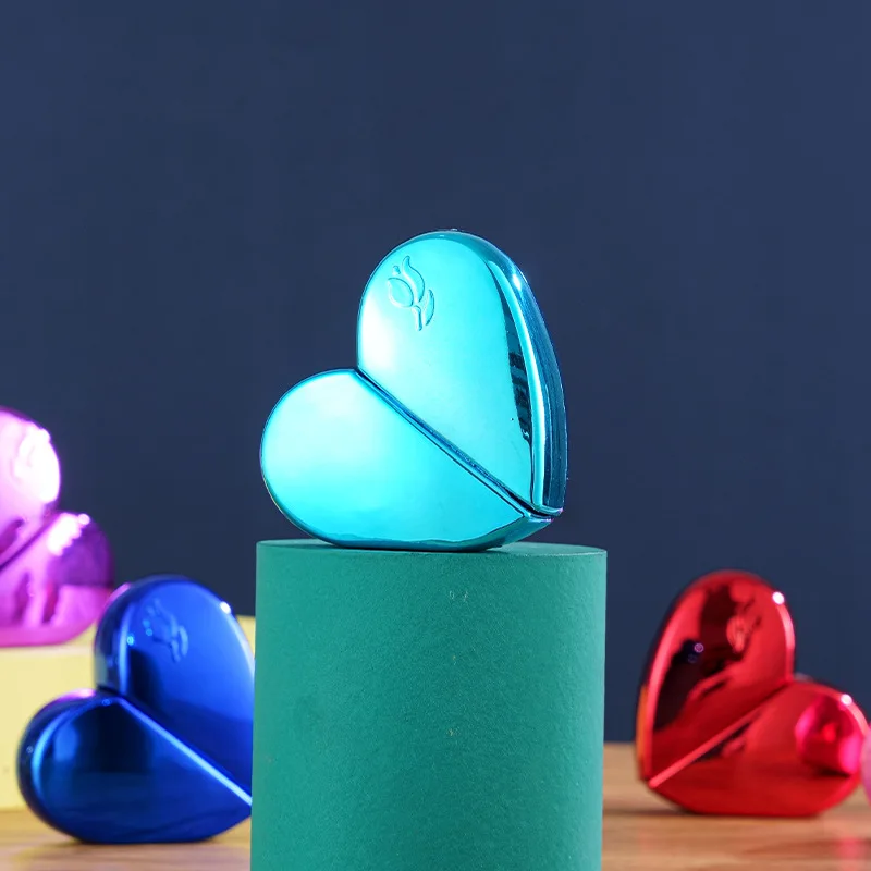 Bouteille de parfum en forme de coeur de voyage bouteille en verre cosmétiques portables bouteille de pulvérisation bouteille vide en verre 30ML