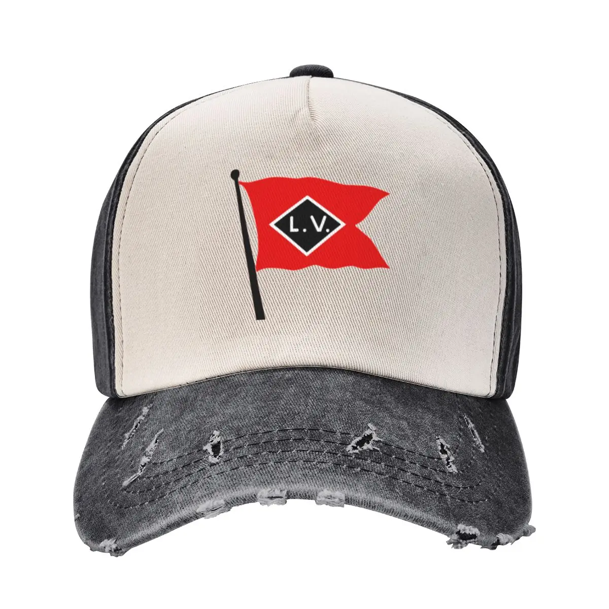 

Vintage Lehigh Valley Railroad Baseball Cap luxury caps Beach Outing Streetwear sailor cap for men Women Caps Men's