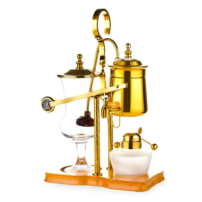 Wholesale Deluxe Belgian Royal Balanced Siphon Coffee Machine with Tee Handle