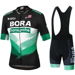 UCI BORA For Bicycle Summer Cycling Clothing 2023 Man Clothes Men Men's Pants Gel Mtb Outfit Mens Sets Uniform Jersey Jerseys