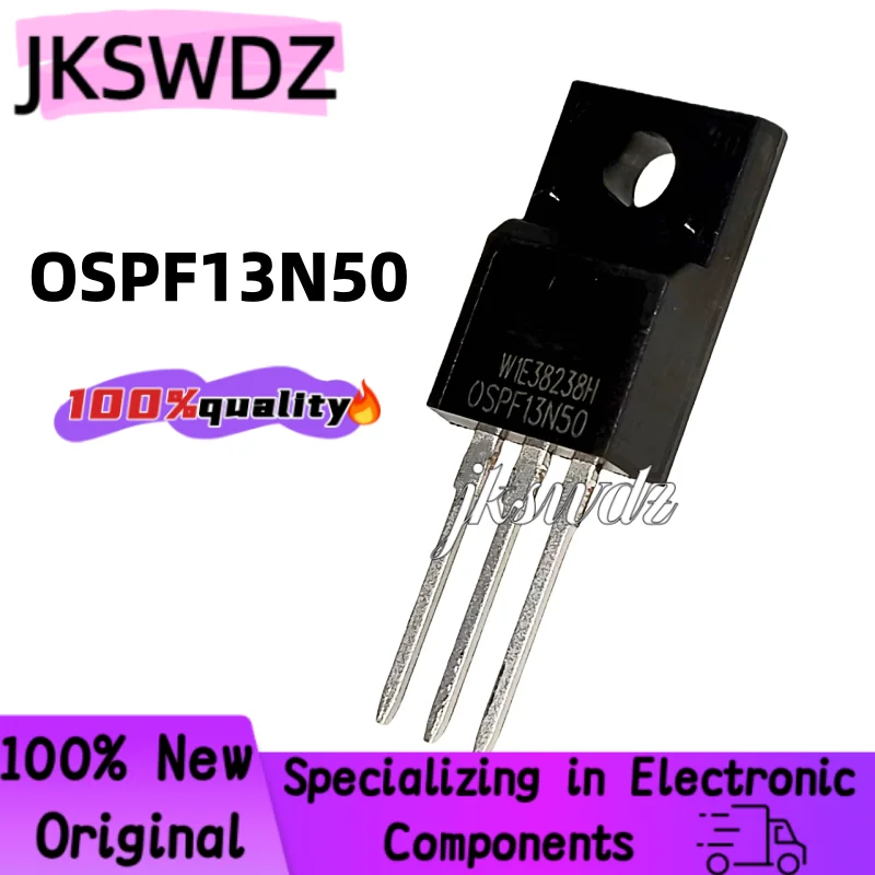 

10/30 pieces 100% NEW OSPF13N50 OSPF 13N50 500V 13A MOSFET N-channel field-effect tube TO-220F