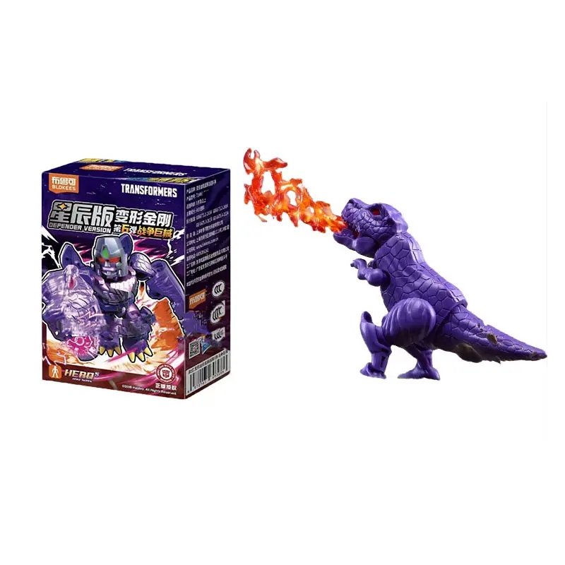 Nouveaux Blokees Transformation Defender Version 6 boîte aveugle BW Megatron figurines d'action jouets assemblage modèle Kit enfant cadeau d'anniversaire