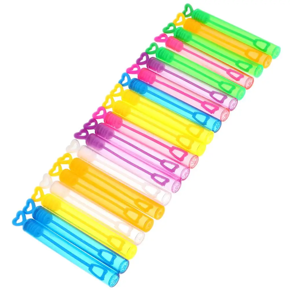 

30 Pcs Lollipop Empty Bottle of Bubble Tube Kids Plastic Birthday Party Favors Wand
