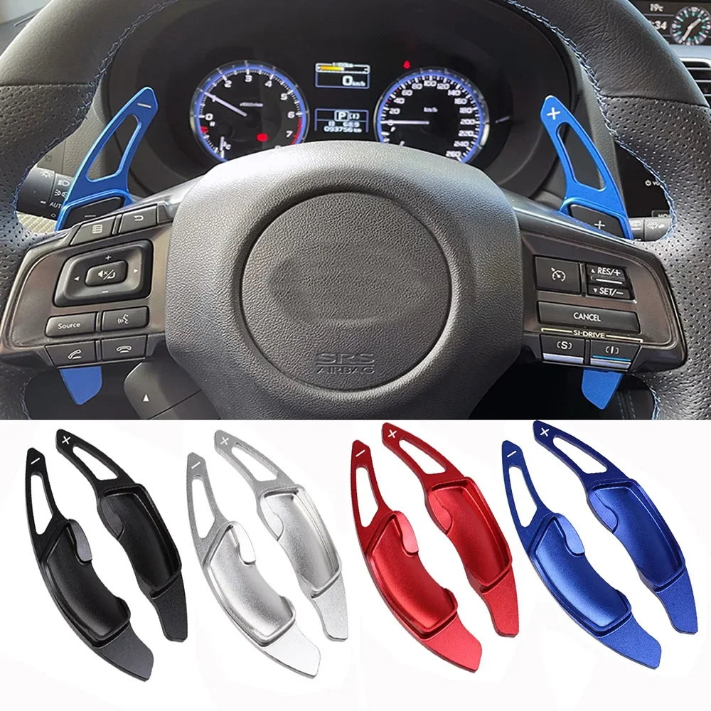 Shift Paddles For Subaru XV Legacy Forester Outback Impreza WRX STI Levorg Car Steering Wheel Shifter Extend DSG Sticker Styling