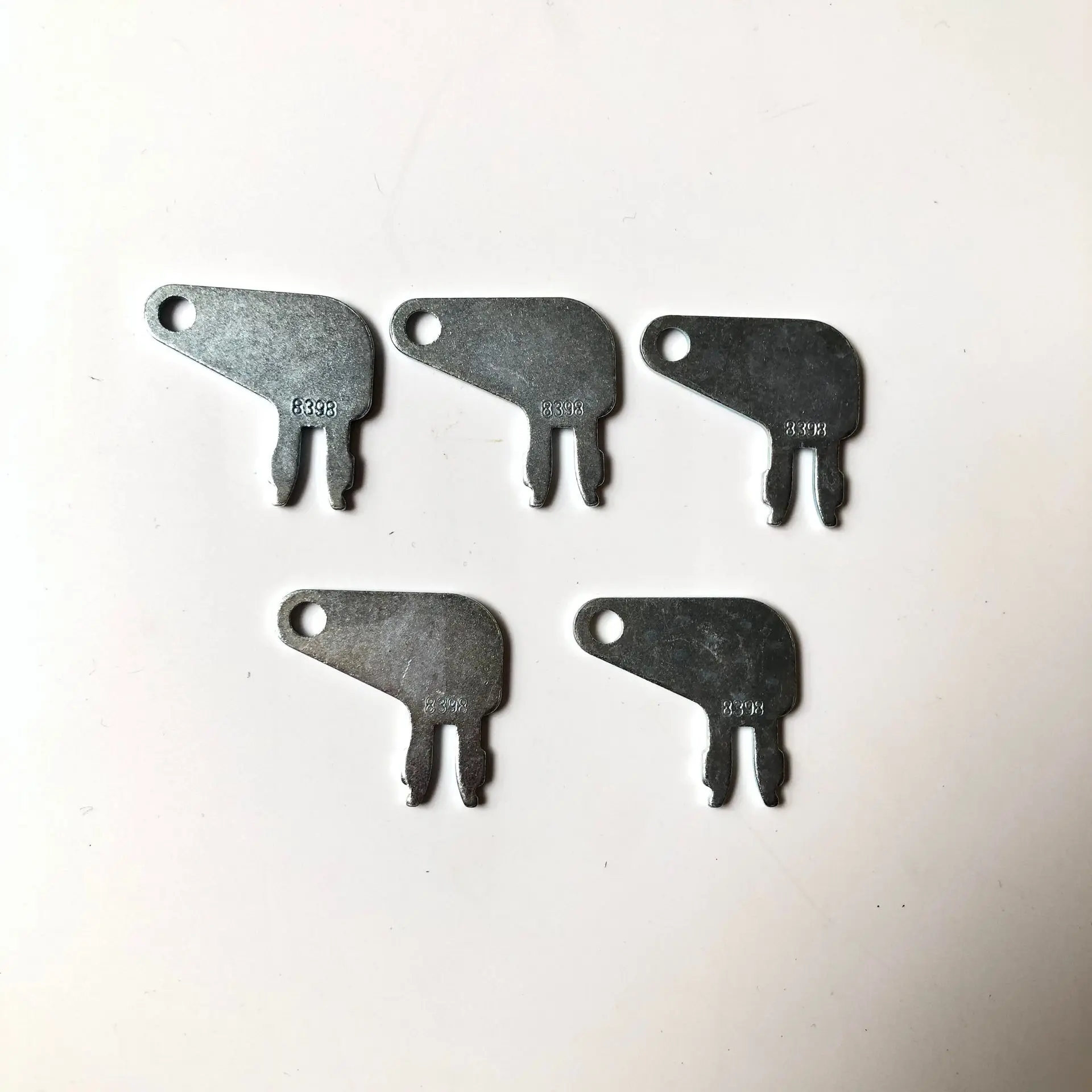 5pc 8H5306 Ignition Key For Cat Caterpillar Equipment high quality 8398 key