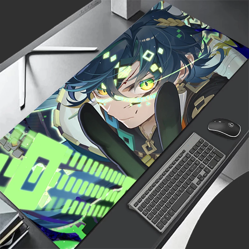 Mousepad Computer Gaming Accessories Keyboard Pad Office PC Rubber G-genshin Impact Kinich Mouse Pad Decoracion Desk Mouse Mat